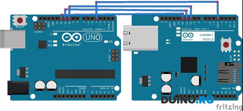Arduino ethernet shield своими руками