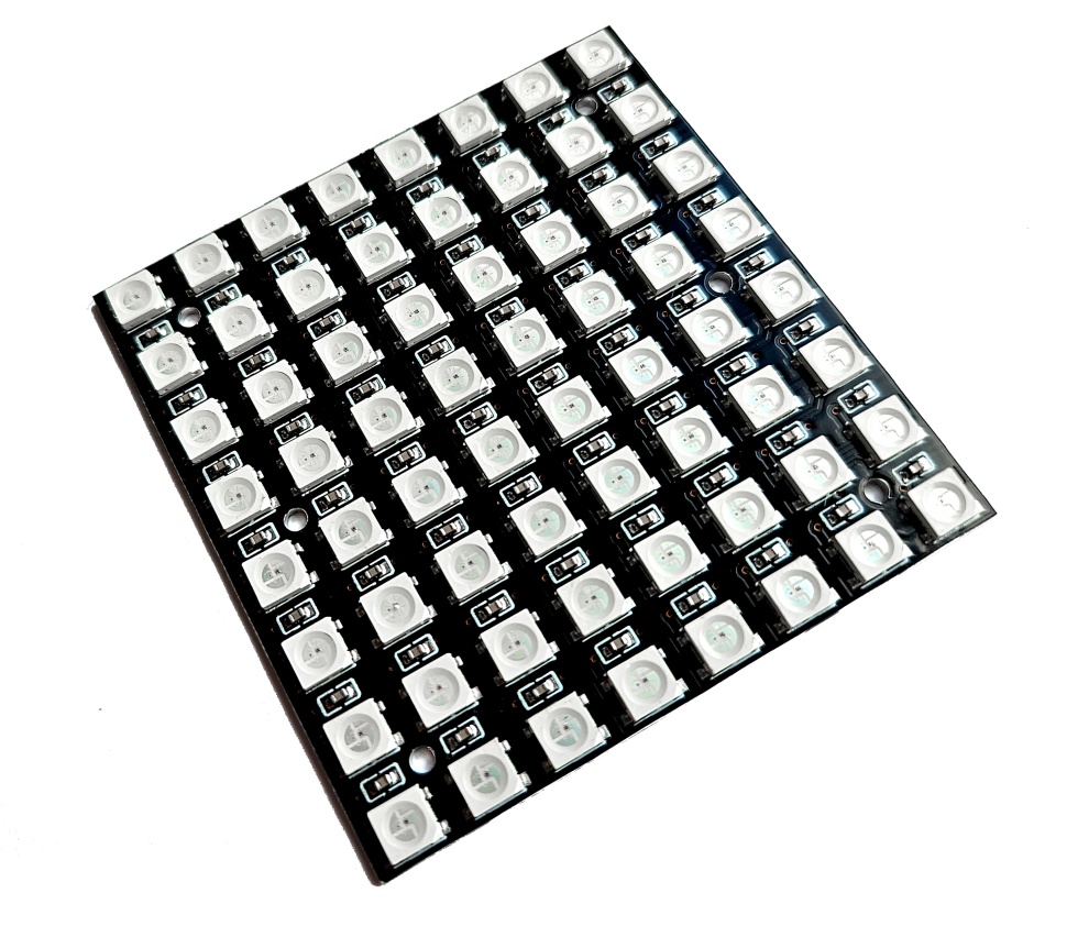 Светодиодная матрица ws2812b 8x8 RGB LED