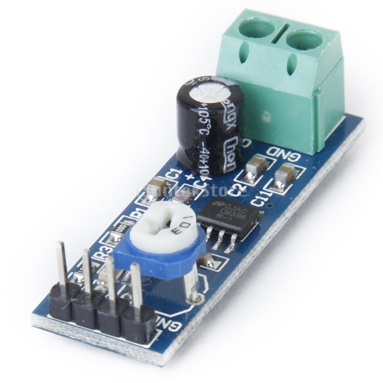 Усилитель мощности на микросхеме LM386