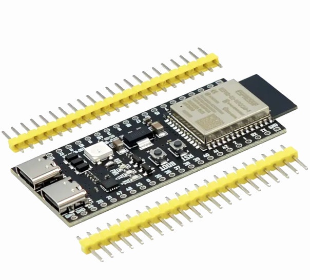 Контроллер ESP32-S3 N16R8 с Wi-Fi/Bluetooth, двумя Type-C, 16 МБ Flash, 8 МБ PSRAM
