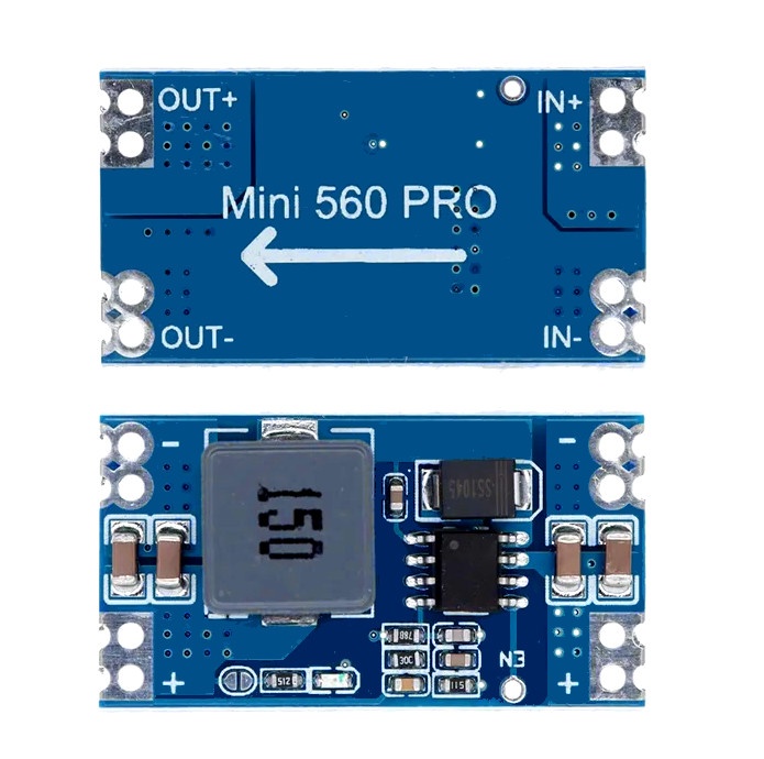 Mini560-pro понижающий преобразователь 5В 5А