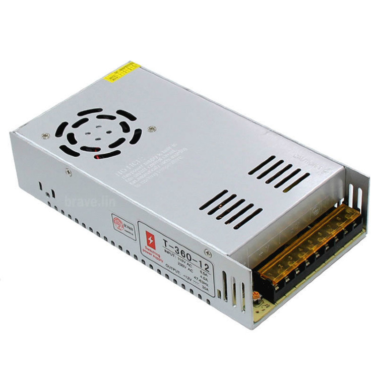 Источник питания 110 .. 220В - 12В 30А 360W - купить в магазине duino.ru