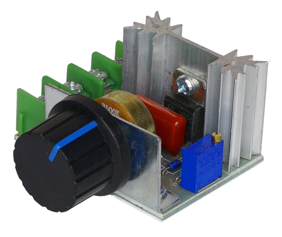 Симисторный регулятор мощности 220В диммер - купить в магазине duino.ru