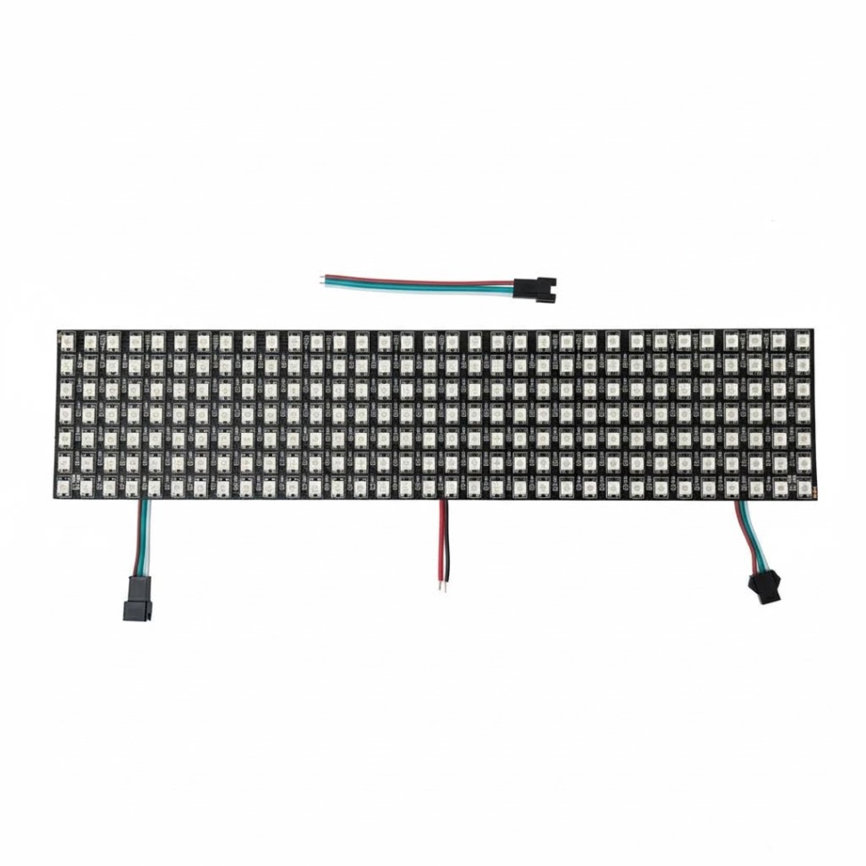 WS2812B светодиодная матрица 8x32 – адресные RGB LED