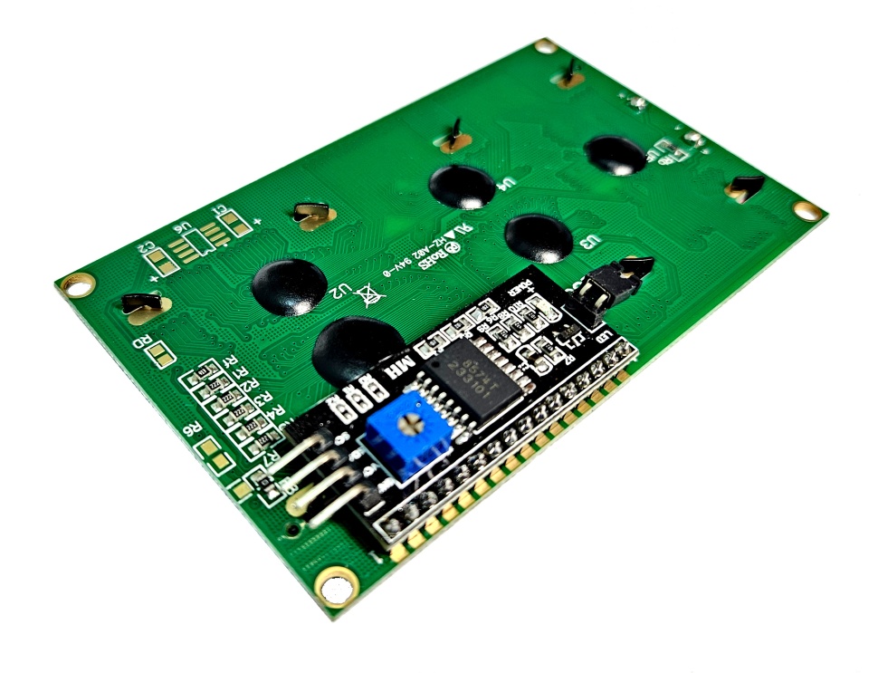 Дисплей LCD 2004 I2C - купить в duino.ru