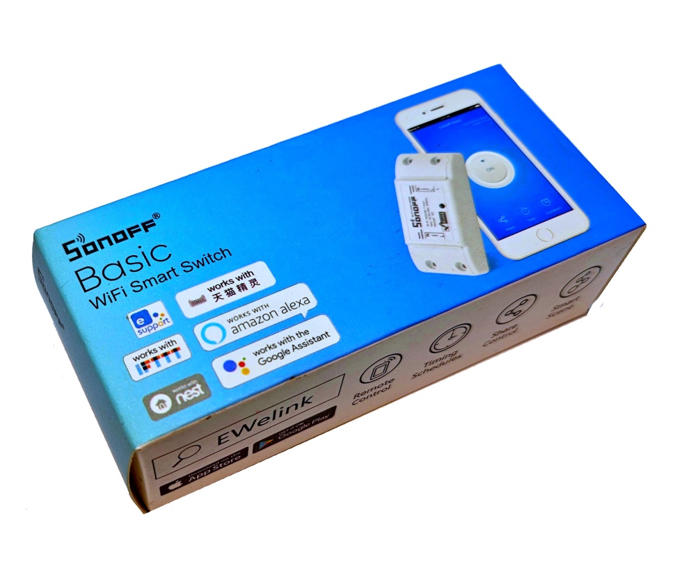 Sonoff WiFi реле-выключатель Basic - купить в duino.ru